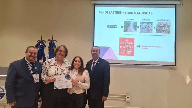 Investigadora presenta estudio sobre Reducción de riesgos de desastres naturales en RD