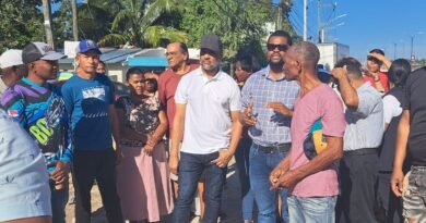 Ciudadanos del sector El Higo, en Andrés, Boca Chica, realizan protesta pacífica en demanda de intervención de las autoridades. Ciudadanos del sector El Higo, en Andrés, Boca Chica, realizan protesta pacífica en demanda de intervención de las autoridades.