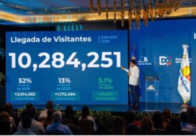 Turismo dominicano mantiene cifras récord