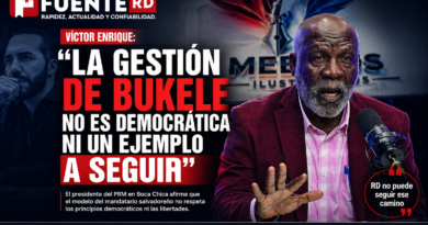 Víctor Enrique: “La gestión de Bukele no es democrática ni un ejemplo a seguir”
