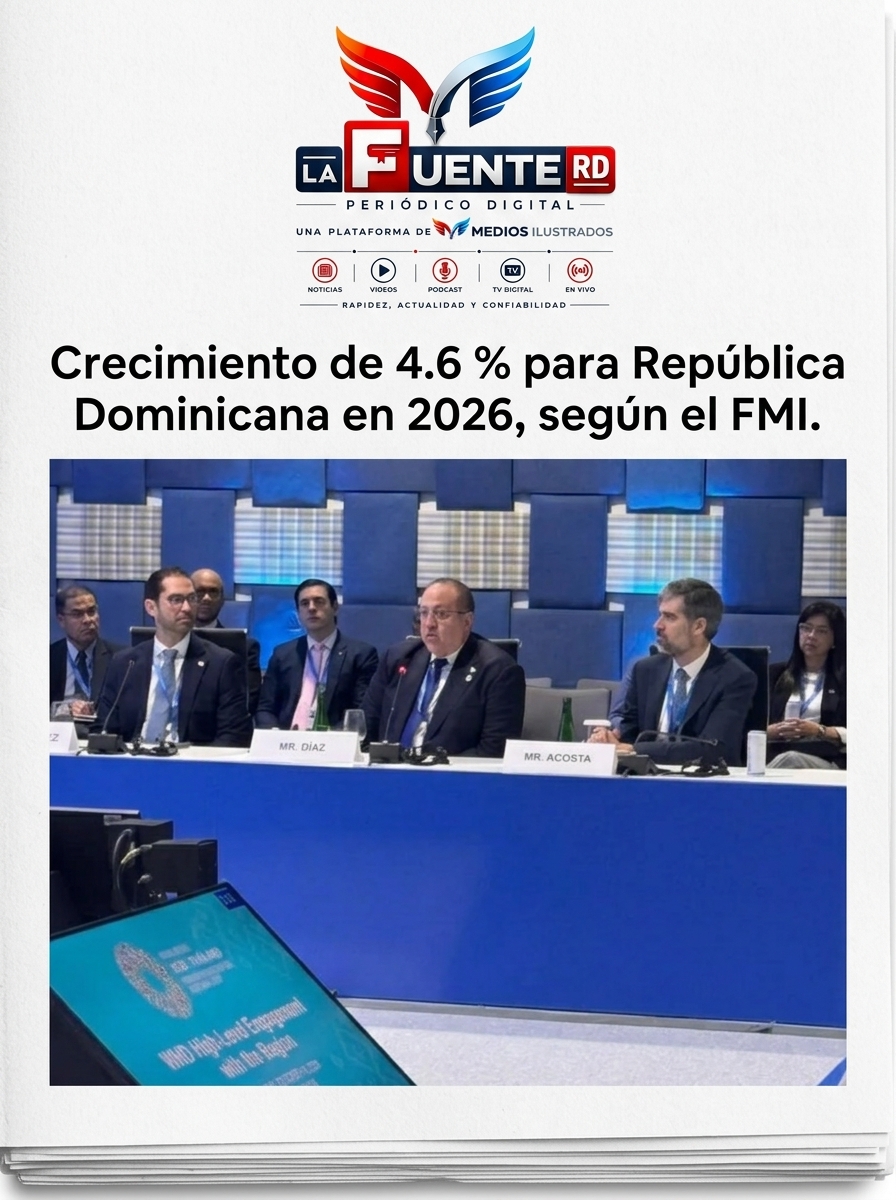 Según el Ministerio de Hacienda y Economía, la economía dominicana acumuló un crecimiento de 4.5 % entre enero y septiembre de 2026.
