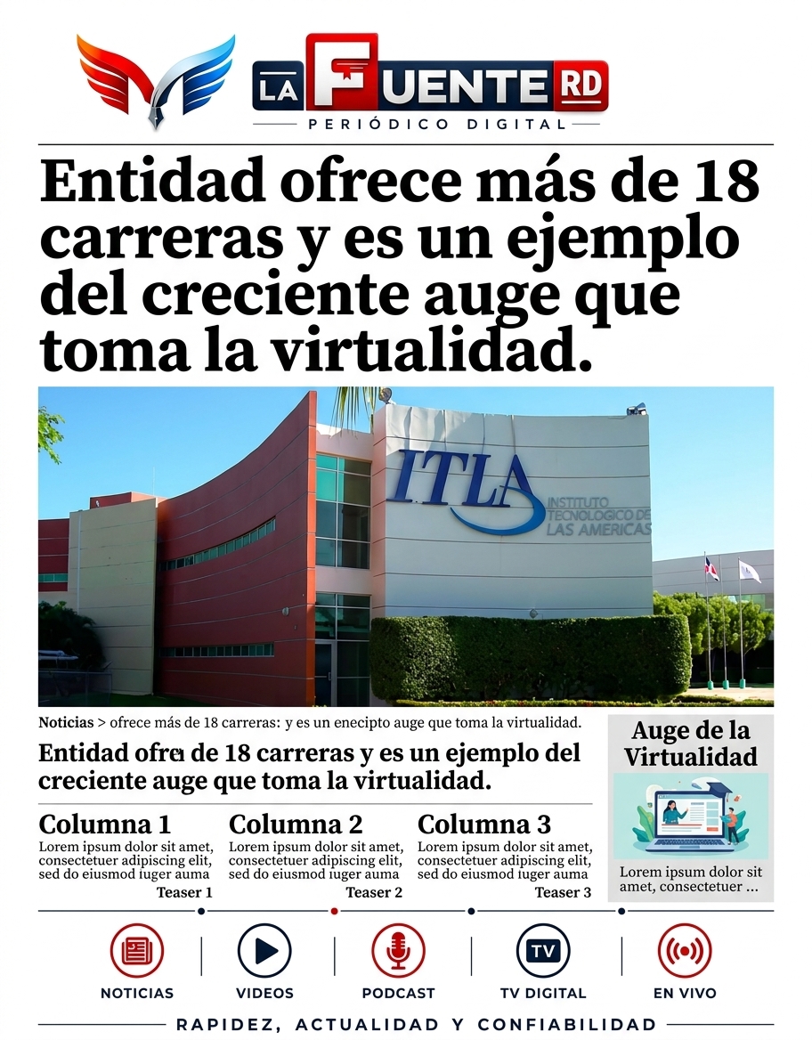 Entidad ofrecer más de 18 carreras y es un ejemplo del creciente auge que toma la virtualidad