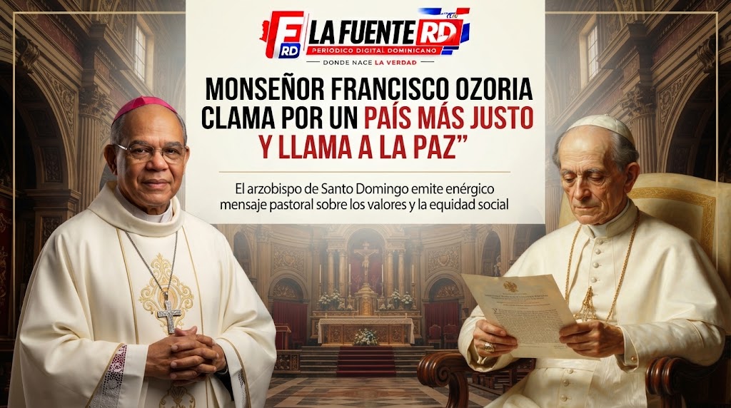 Carlos Tomás Morel Diplán, quien ya era arzobispo coadjutor, asume formalmente el liderazgo de la Arquidiócesis y del Ordinariato Militar tras la renuncia de Ozoria