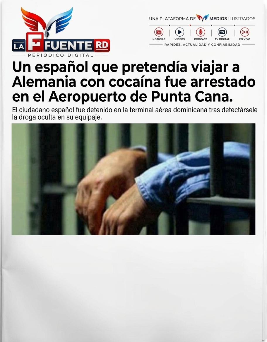 El detenido fue entregado a las autoridades del Ministerio Público, mientras que la sustancia confiscada fue embalada bajo cadena de custodia y enviada al Incacif