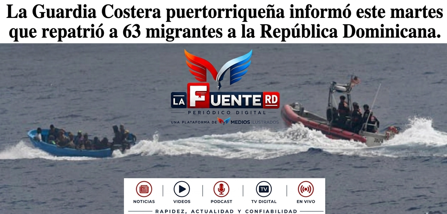 En la misma, viajaban 55 hombres y cuatro mujeres que afirmaron ser ciudadanos de la República Dominicana, además de seis hombres y una mujer que declararon ser de Haití.